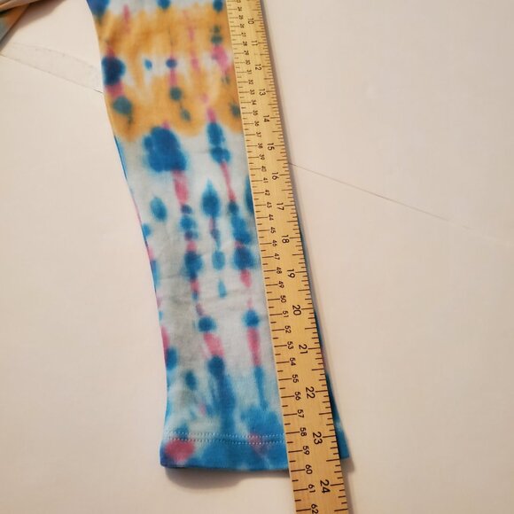 Karen Scott Women's Tie Dye Long sleeve Round neck t-shirt 100% Cotton size M. - Picture 9 of 11